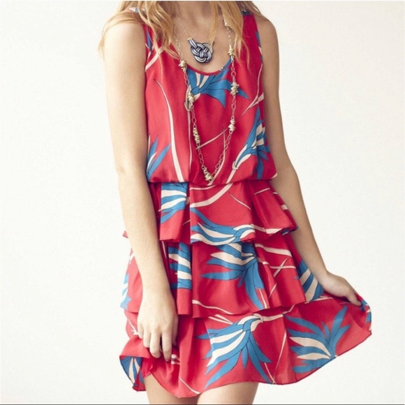 Anthropologie Sariah Silk Dress - Picture 1 of 5